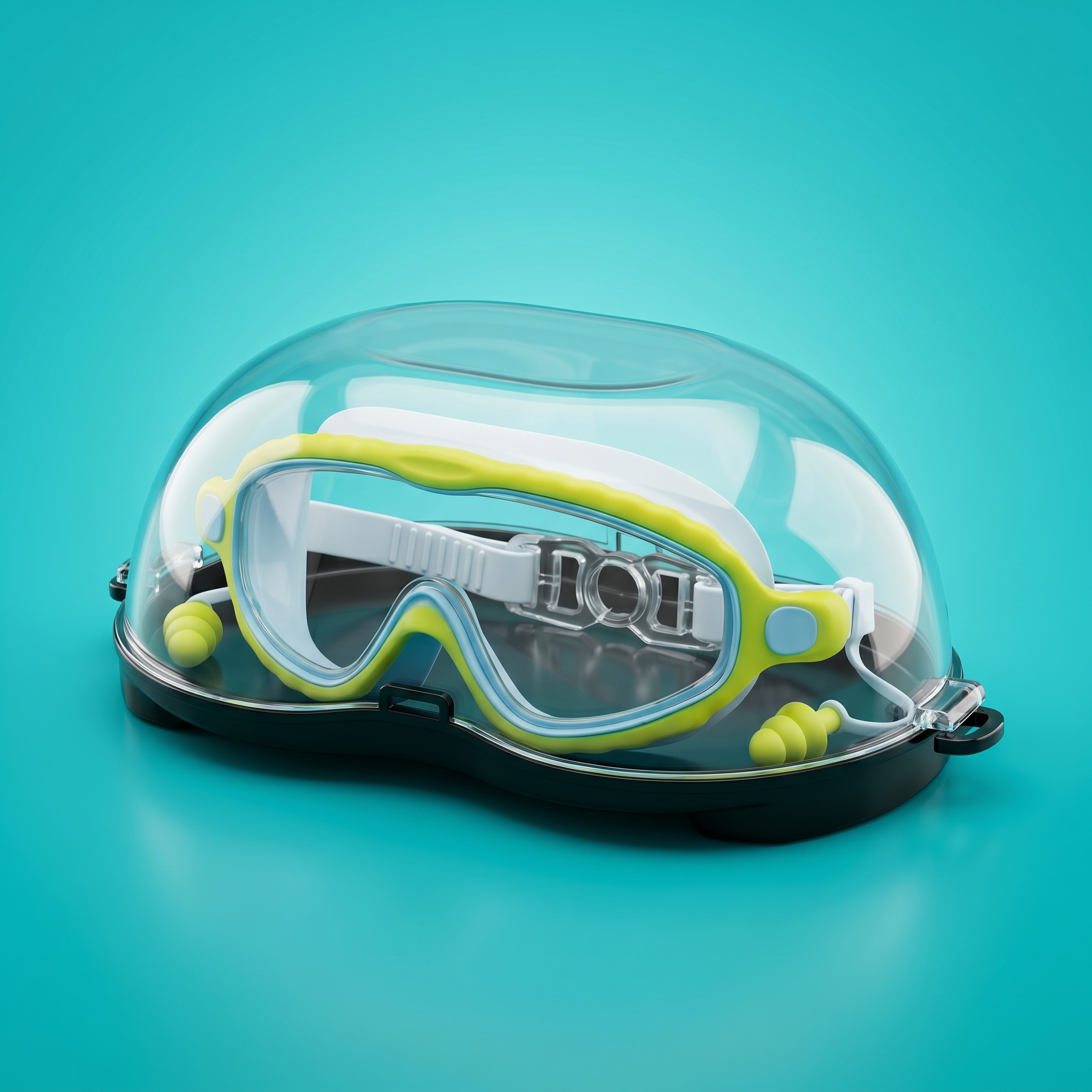 Lunettes de natation enfant anti-fuite et anti-buée