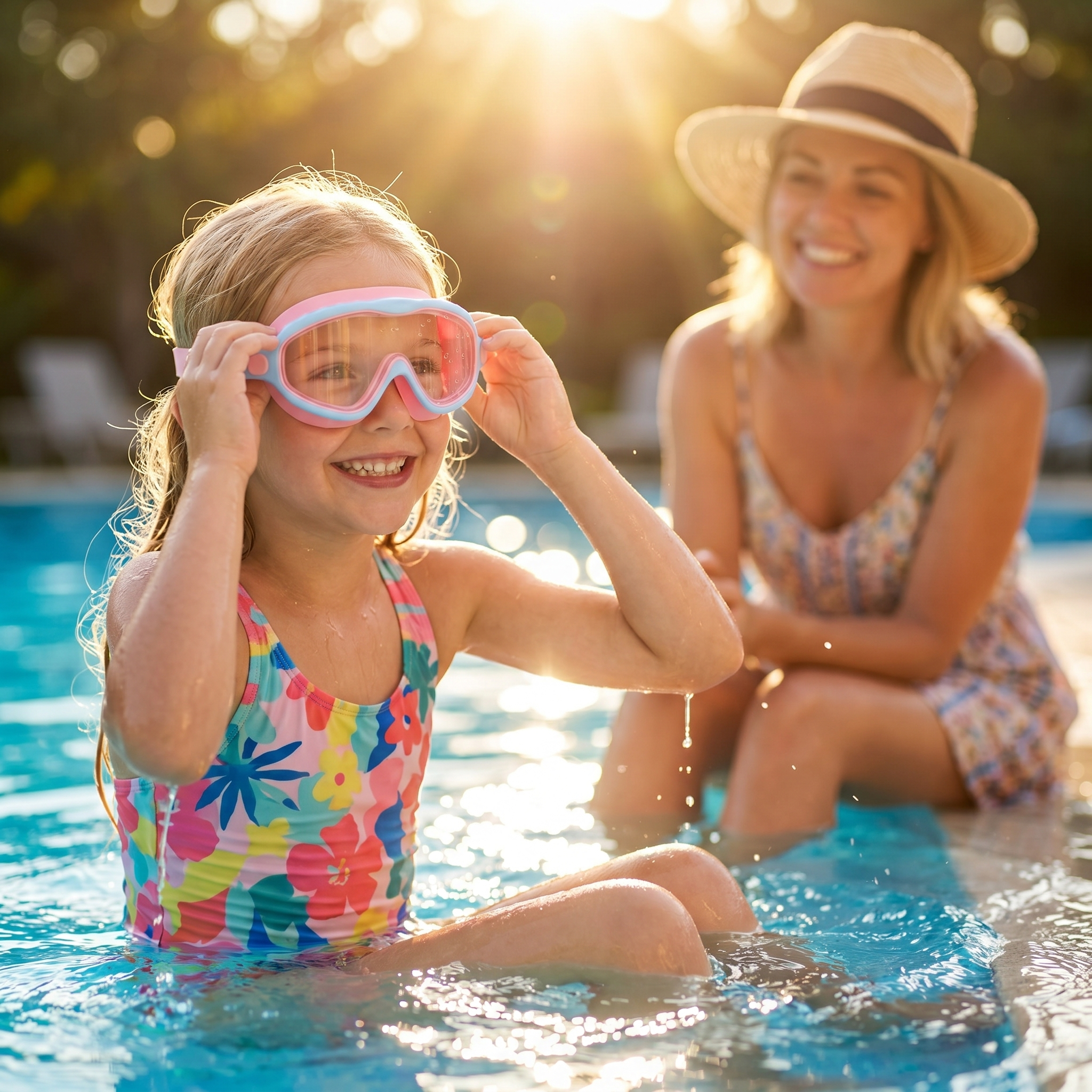 Lunettes de natation enfant anti-fuite et anti-buée